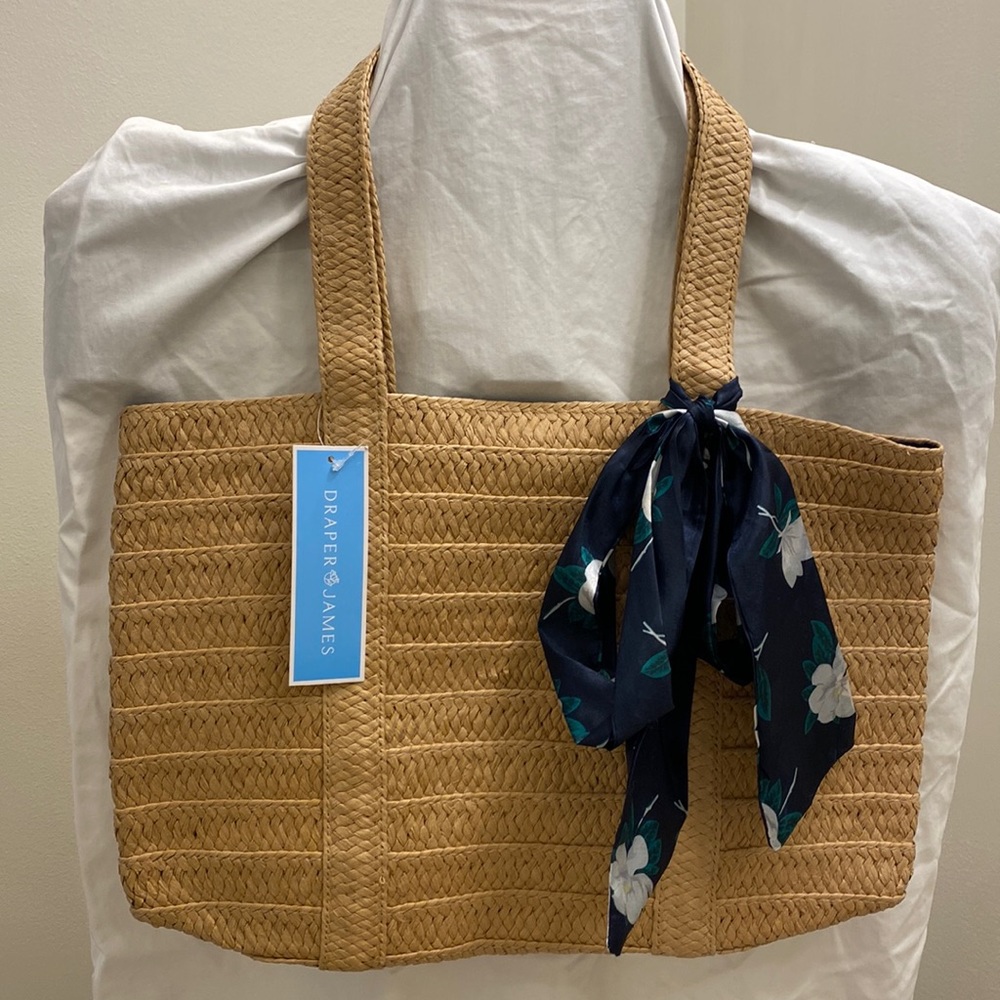 Draper James everyday straw bag